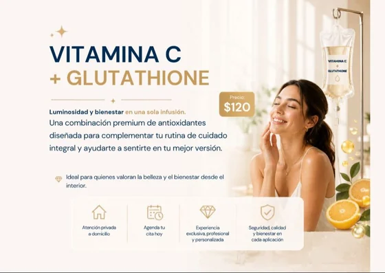 Vitamin C + Glutathione